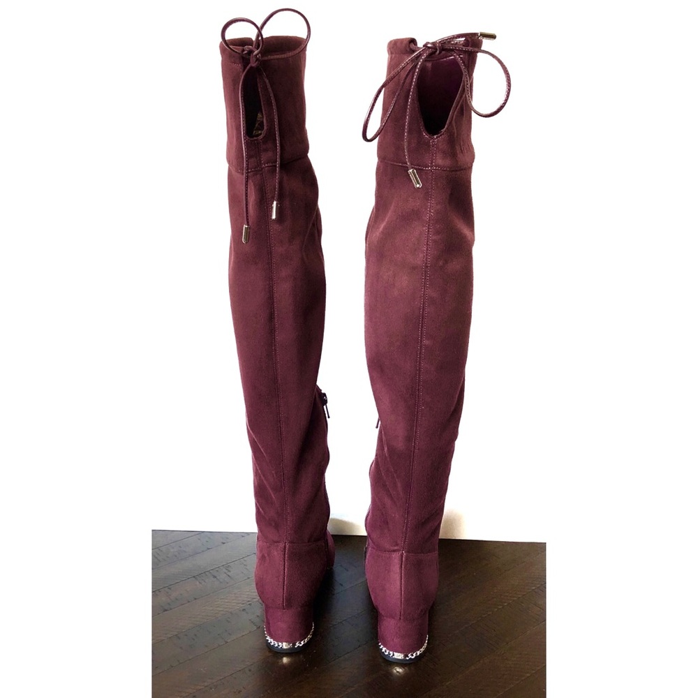 Michael Kors Jamie Damson Over the Knee Boots 🆕 - Picture 7 of 8